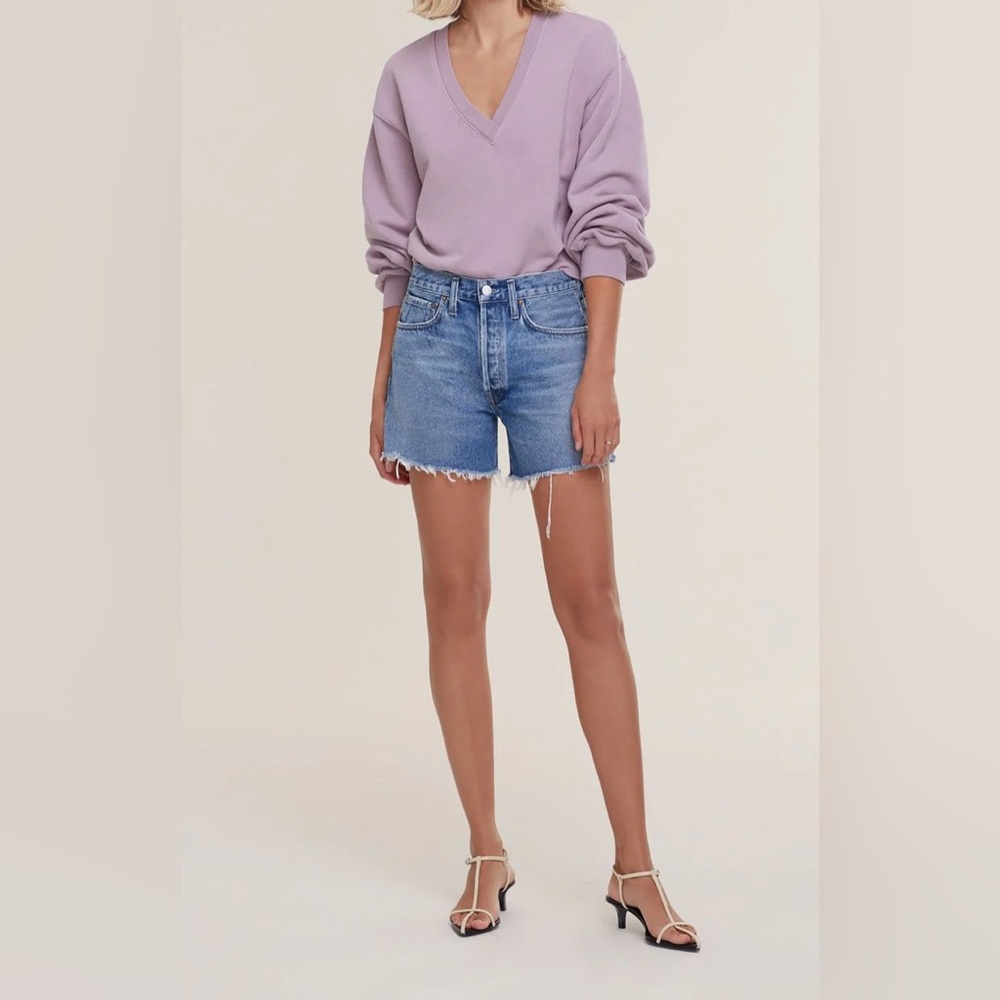 AGOLDE Parker long short in skywave